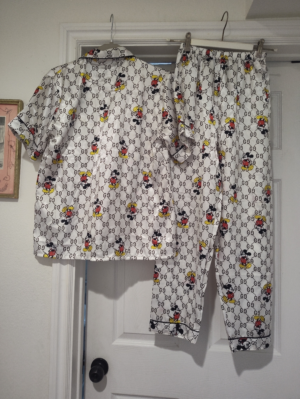 Micky Mouse Pattern PJ Set - Picture 4 of 9